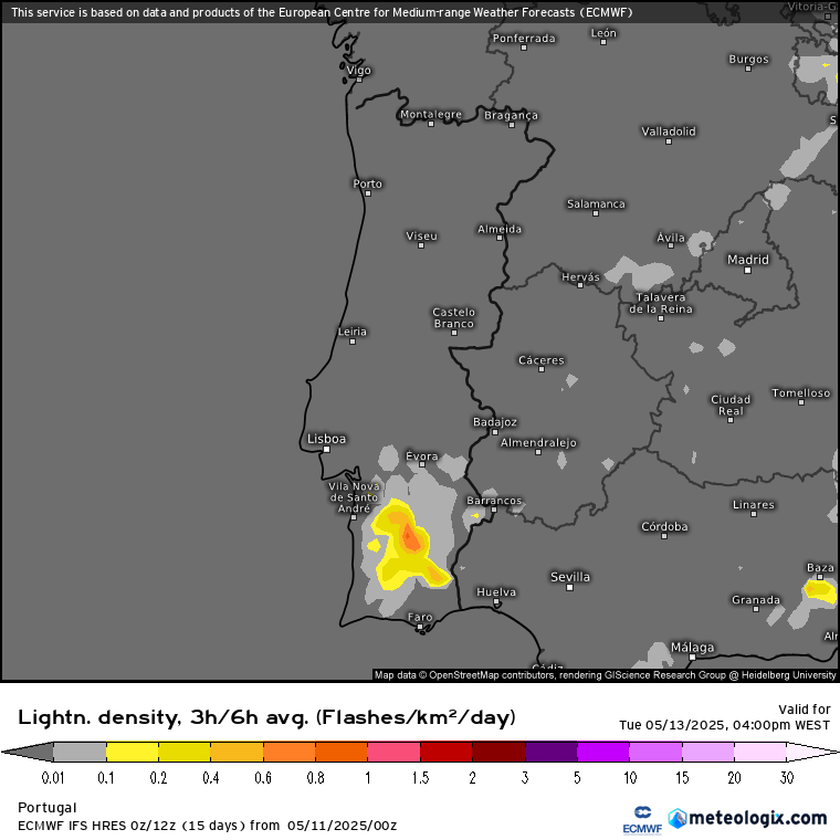 Mais chuva a caminho, e uma Primavera mais uma vez "adiada" devido ao bloqueio persistente - Tempo esta semana, 12 a 18 de Maio Tempo esta semana - instabilidade persiste, sendo que na terça-feira pode ser mais a Sul...