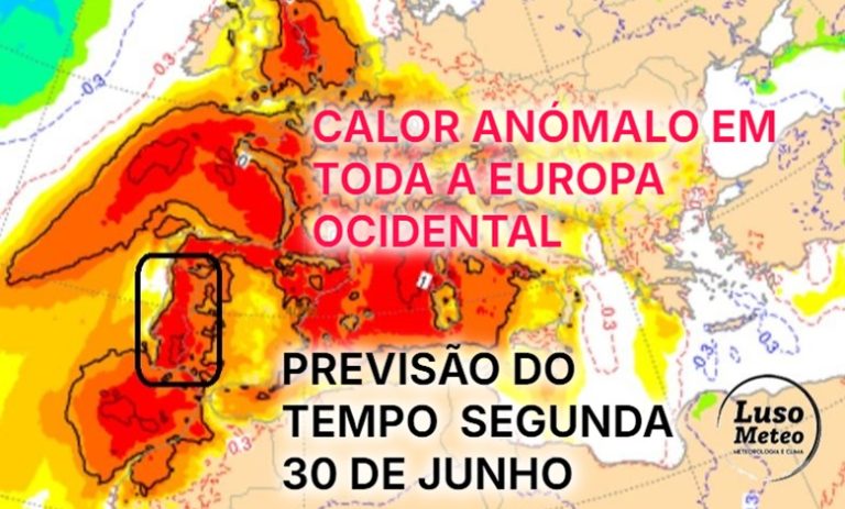 Tempo na segunda, 30 de junho – mês termina com calor sufocante – humidade, poeiras e temperatura elevada com sensação térmica extrema – saiba a previsão para a sua região Tempo na segunda, 30 de junho - mês termina com calor sufocante - humidade, poeiras e temperatura elevada com sensação térmica extrema - saiba a previsão para a sua região