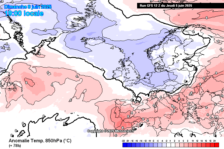 Calor regressa em força! Temperaturas disparam no fim-de-semana, em especial domingo... - E as poeiras regressam... Previsão dias 7 e 8 de junho Temperaturas bem acima da média no domingo!