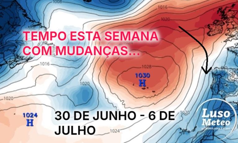 Tempo esta semana, 30 de junho a 6 de julho – Tempo a mudar bastante em alguns locais, com vento forte, mas para alguns pode continuar muito calor – saiba o tempo na sua região! Tempo esta semana, 30 de junho a 6 de julho - Tempo a mudar bastante em alguns locais, com vento forte, mas para alguns pode continuar muito calor - saiba o tempo na sua região!