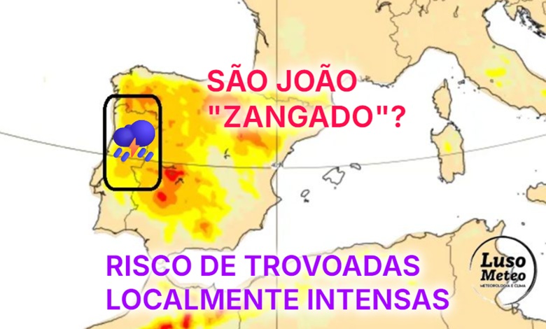 Depressão deve provocar trovoadas localmente fortes entre segunda e terça, 23-24 de junho - São João "zangado" - saiba a previsão, e o que pode vir depois! Depressão deve provocar trovoadas localmente fortes entre segunda e terça, 23-24 de junho - São João "zangado" - saiba a previsão, e o que pode vir depois!
