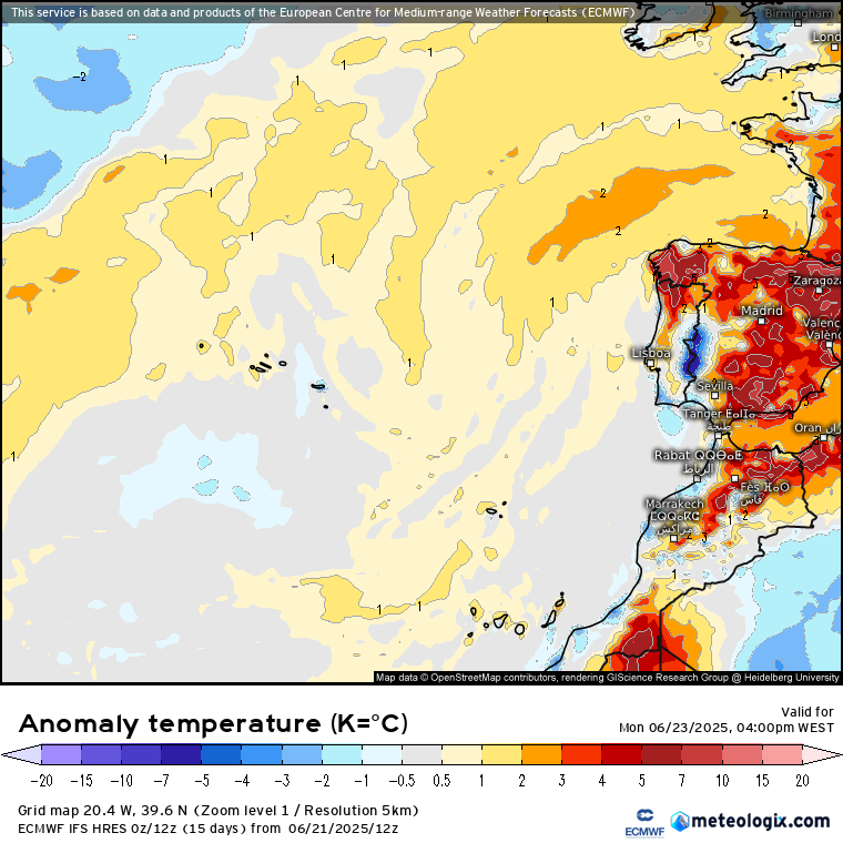 Chuva e fortes trovoadas em várias regiões - saiba se a sua será uma delas, com a nossa previsão do tempo na segunda, 23 de junho 2025 Temperaturas acima da média nesta segunda-feira em boa parte do país