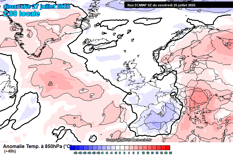 Tempestades violentas neste fim-de-semana na Europa... e recordes de calor em alguns países - tempo extremo 26-27 julho de 2025 Tempo quente no fim-de-semana, incluindo no litoral!