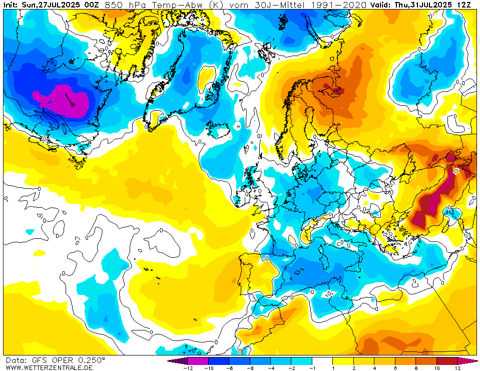 Onda de calor sem fim à vista em Portugal... e ainda vai aumentar - pelo menos 7 dias! Onda de frio e tempestades na Europa - Tempo esta semana, 28 de julho a 3 de agosto Frio na Europa Central - não descartamos geadas localizadas. Calor em Portugal, Norte e Leste Europeu