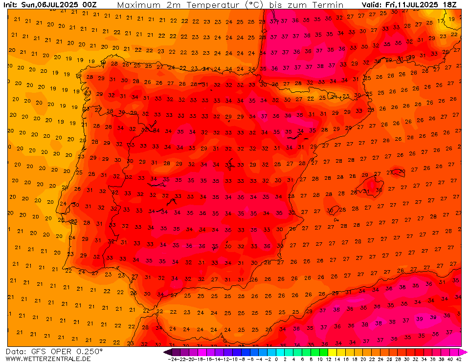 Finalmente tempo bem mais fresco - mudança significativa do tempo esta semana, depois de mais um pico de calor - 7 a 13 de julho Temperaturas no final da semana bem mais próximo do normal!