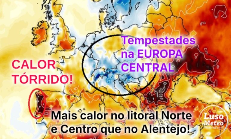 Lestada instala-se em Portugal, e surge calor tórrido – dia mais quente do ano no litoral – saiba os detalhes do tempo na terça, 8 de julho 2025 Lestada instala-se em Portugal, e surge calor tórrido - dia mais quente do ano no litoral - saiba os detalhes do tempo na terça, 8 de julho 2025