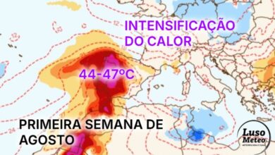 Onda de calor vai ganhar MUITA força e as temperaturas devem ultrapassar 45 graus na primeira semana de Agosto - saiba as previsões atualizadas para a sua região