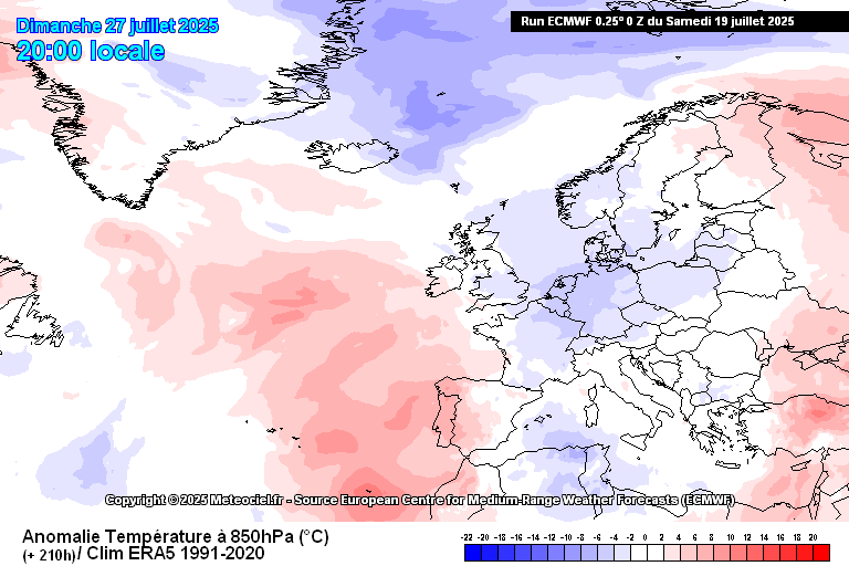 Frente fria atravessa Portugal neste domingo, 20 de julho - saiba onde vai chover mais, e a previsão geral do tempo! Calor intenso na Madeira em breve - iremos atualizando a informação...
