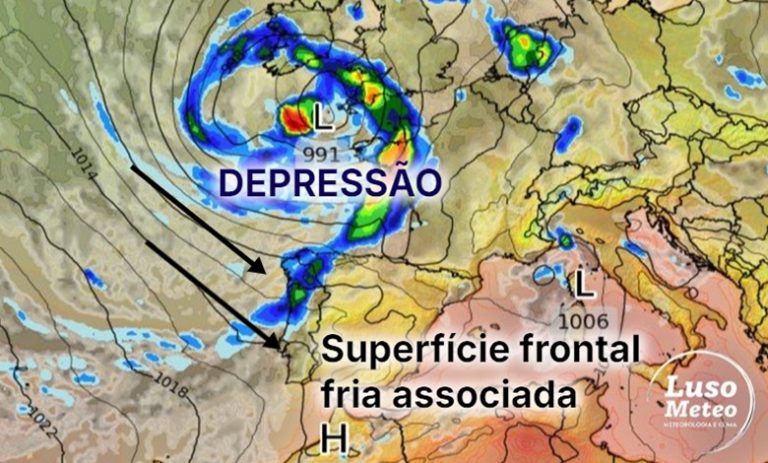 Frente fria atravessa Portugal neste domingo, 20 de julho – saiba onde vai chover mais, e a previsão geral do tempo! Frente fria atravessa Portugal neste domingo, 20 de julho - saiba onde vai chover mais, e a previsão geral do tempo!
