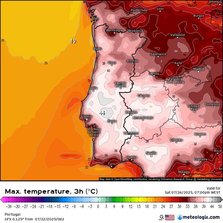 Portugal é caso único na Europa - enquanto tempestades percorrem o Continente, por cá é o único país onde não chove até Agosto! Saiba as previsões atualizadas! Apesar de menos intenso esta onda de calor pode levar as temperaturas até 43-44ºC nos locais mais quentes...