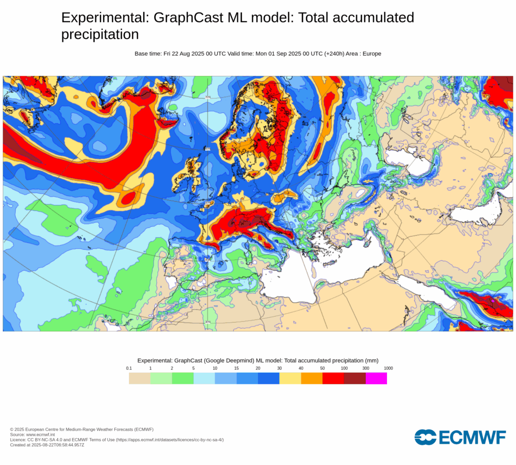 Furacões no Atlântico, tempestades na Europa - como fica Portugal no meio disto tudo? Chuva forte, tempestades e possíveis inundações no Sul da Europa - Portugal continua a ser o país com menos chuva prevista até final de agosto - localmente nenhuma!