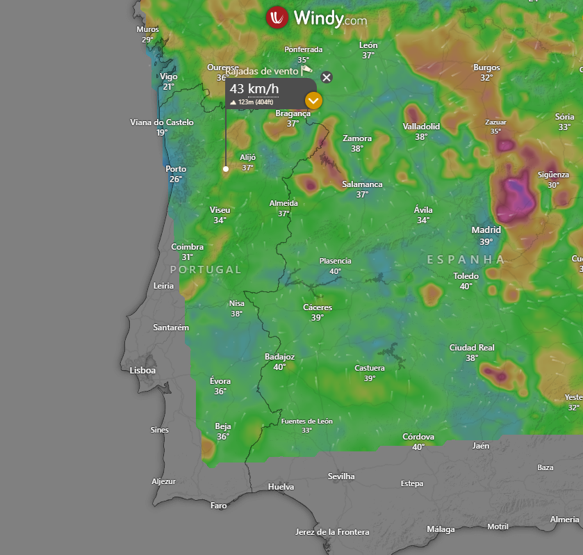 Risco MÁXIMO de incêndio - Situação mais crítica do Verão até agora - precaução até dia 15 de agosto! - saiba as previsões da meteorologia Vento mais intenso durante as tardes de dias 9 e 10 - pode propiciar propagação rápida de fogos