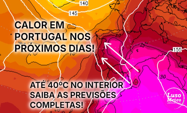 Calor nos próximos dias, com temperaturas perto de 40 graus no Interior - e nevoeiros no litoral - as previsões mudaram drasticamente - saiba porquê, e o que esperar! Calor nos próximos dias, com temperaturas perto de 40 graus no Interior - e nevoeiros no litoral - as previsões mudaram drasticamente - saiba porquê, e o que esperar!