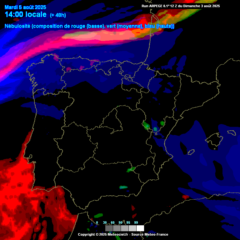 Este dia poderá ser histórico no Norte do país - ainda mais calor, até 44 graus em alguns locais - atenção ao vento e risco máximo de incêndio - tempo na terça, 5 de agosto 2025 A vermelho podemos verificar a previsão de neblinas e nevoeiros no Oeste, Litoral Sul Alentejano e Algarvio...