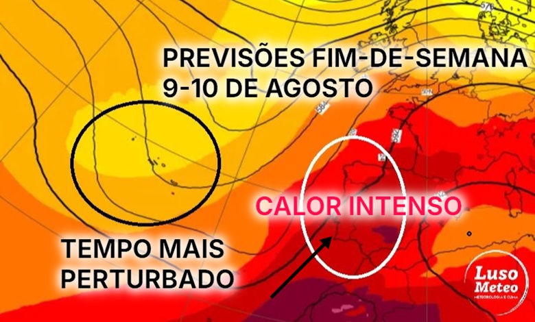 Nova vaga de calor a começar, até 43 graus - Saiba como estará o tempo no fim-de-semana 9 e 10 de agosto de 2025 Nova vaga de calor a começar, até 43 graus - Saiba como estará o tempo no fim-de-semana 9 e 10 de agosto de 2025