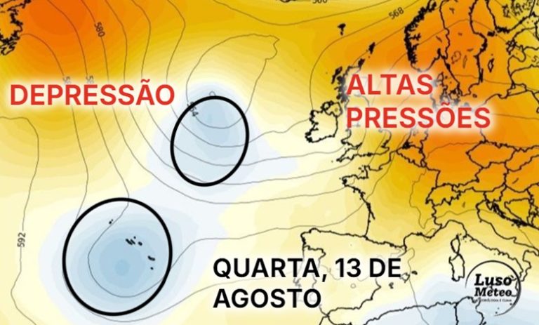Tempo na quarta, 13 de agosto de 2025 – Água mais quente do ano nas praias! Mas será que a temperatura do ar vai baixar? Sim, e não… Tempo na quarta, 13 de agosto de 2025 - Água mais quente do ano nas praias! Mas será que a temperatura do ar vai baixar? Sim, e não...