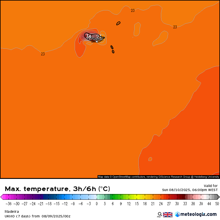 Risco MÁXIMO de incêndio - Situação mais crítica do Verão até agora - precaução até dia 15 de agosto! - saiba as previsões da meteorologia Muito calor na Madeira neste domingo, 10 de agosto!