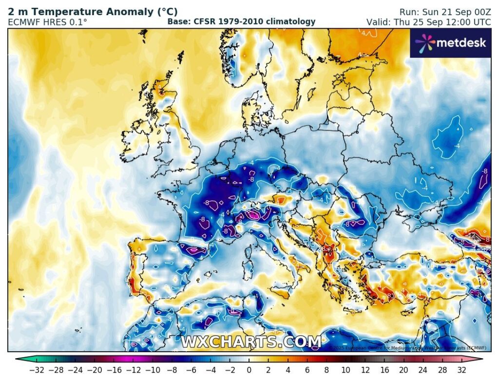 Temperatura acima da média no litoral em Portugal ao longo da semana