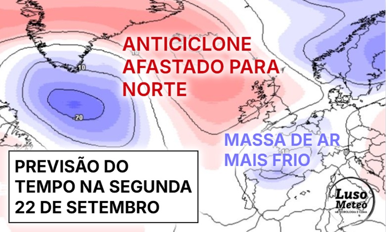 Mais frio e muito vento, mas muito sol em Portugal Continental, muita chuva nos Açores - saiba a previsão do tempo na segunda, 22 de setembro de 2025 Mais frio e muito vento, mas muito sol em Portugal Continental, muita chuva nos Açores - saiba a previsão do tempo na segunda, 22 de setembro de 2025