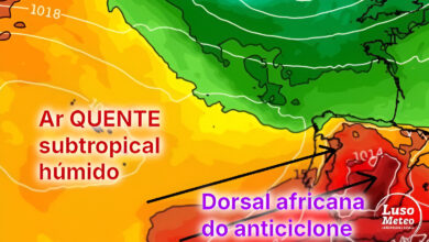 Massa de ar (sub) tropical quente entra em Portugal - mas a corrente de jato ainda se mantém incerta - saiba a previsão do tempo na sexta, 12 de setembro de 2025 Massa de ar (sub) tropical quente entra em Portugal - mas a corrente de jato ainda se mantém incerta - saiba a previsão do tempo na sexta, 12 de setembro de 2025