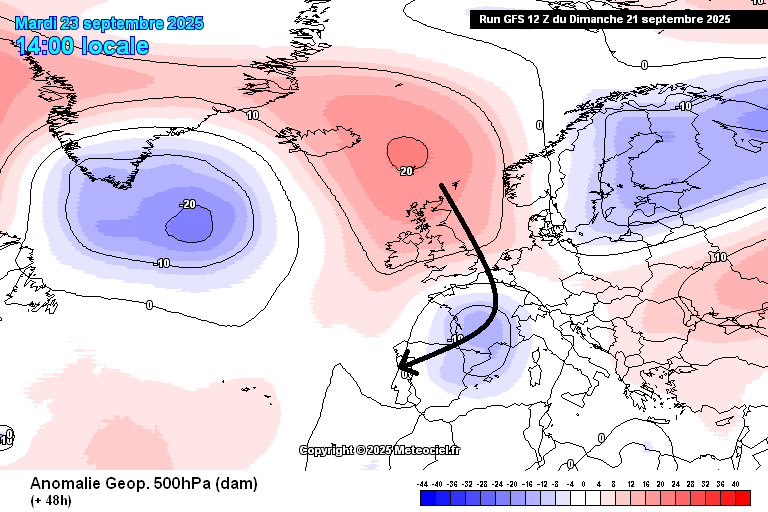 Começa o outono com a temperatura a subir, e a nortada a desaparecer! - saiba a previsão do tempo na terça, 23 de setembro de 2025 Com o anticiclone a Norte, o fluxo de vento passa a ser de Nordeste