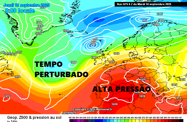 Depressão provoca mau tempo nos Açores, e pode vir a trazer grande mudança do tempo a Portugal Continental - saiba de que forma nos próximos dias! Depressão nos Açores provoca mau tempo. O anticiclone pode quebrar depois e permitir chuva em Portugal Continental