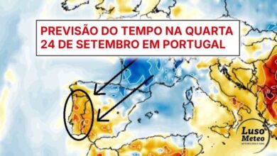 Temperaturas sobem acima de 30ºC, num dia espetacular de praia - saiba como estará o tempo na quarta, 24 de setembro, em Portugal! Temperaturas sobem acima de 30ºC, num dia espetacular de praia - saiba como estará o tempo na quarta, 24 de setembro, em Portugal!
