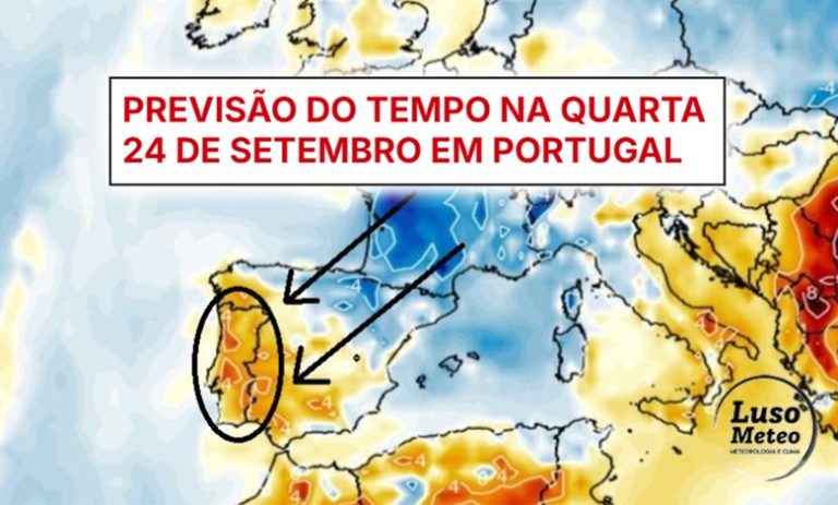 Temperaturas sobem acima de 30ºC, num dia espetacular de praia – saiba como estará o tempo na quarta, 24 de setembro, em Portugal! Temperaturas sobem acima de 30ºC, num dia espetacular de praia - saiba como estará o tempo na quarta, 24 de setembro, em Portugal!