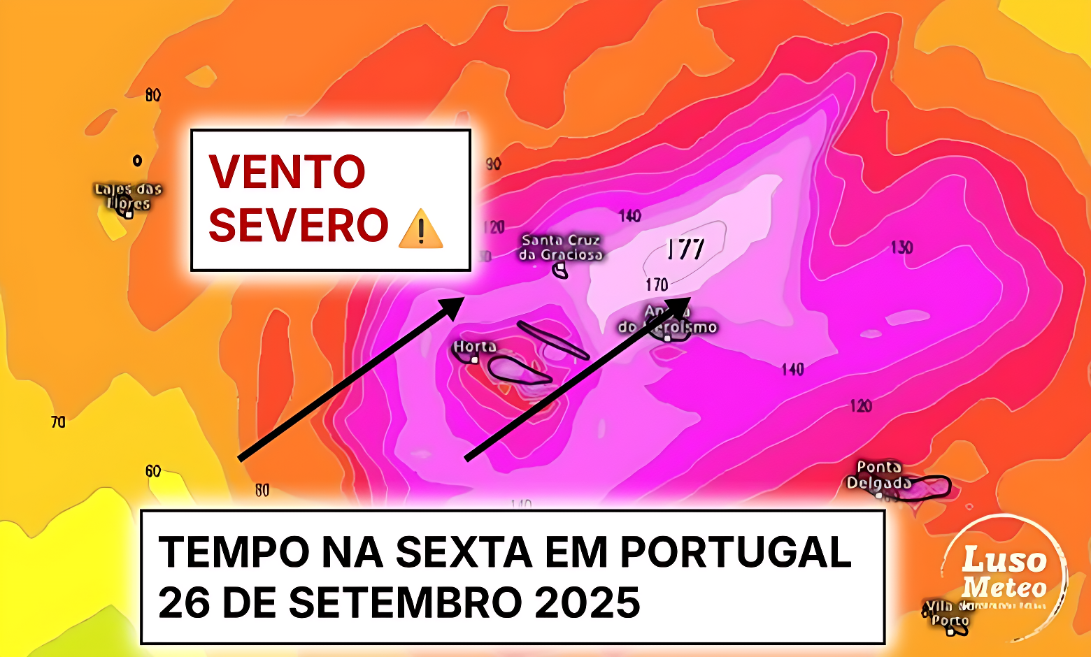 Furacão afeta os Açores em transição extra-tropical - Saiba os efeitos do "Gabrielle" e o tempo na sexta, 26 de setembro de 2025 Furacão afeta os Açores em transição extra-tropical - Saiba os efeitos do "Gabrielle" e o tempo na sexta, 26 de setembro de 2025