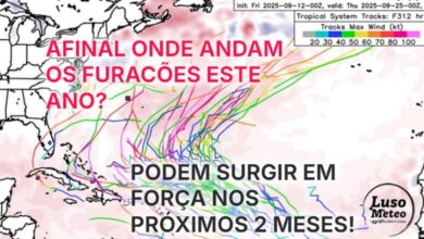 O Atlântico tem estado sem furacões, mas isso pode mudar a meio do mês de setembro - Atualização época de furacões 2025