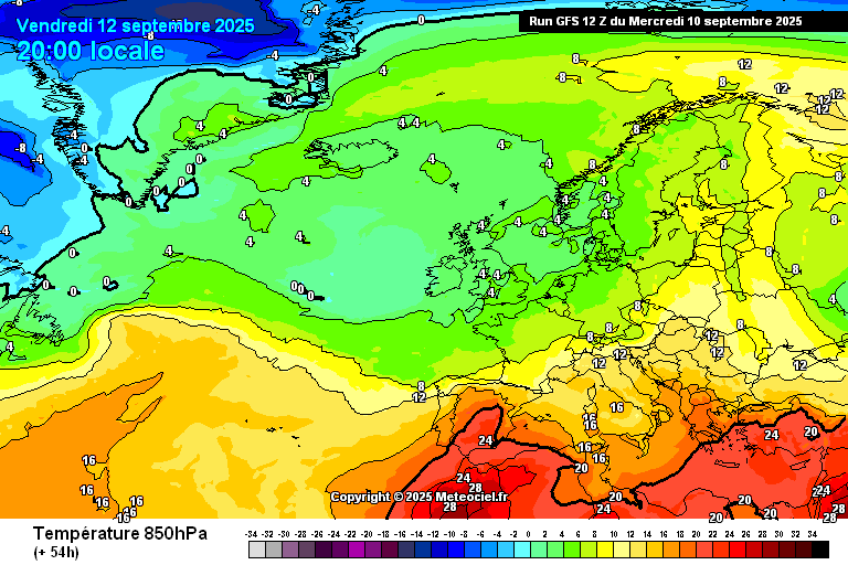 Massa de ar (sub) tropical quente entra em Portugal - mas a corrente de jato ainda se mantém incerta - saiba a previsão do tempo na sexta, 12 de setembro de 2025 Ar mais quente aproxima-se de Portugal, novamente - mas há ainda alguns sinais de outono...