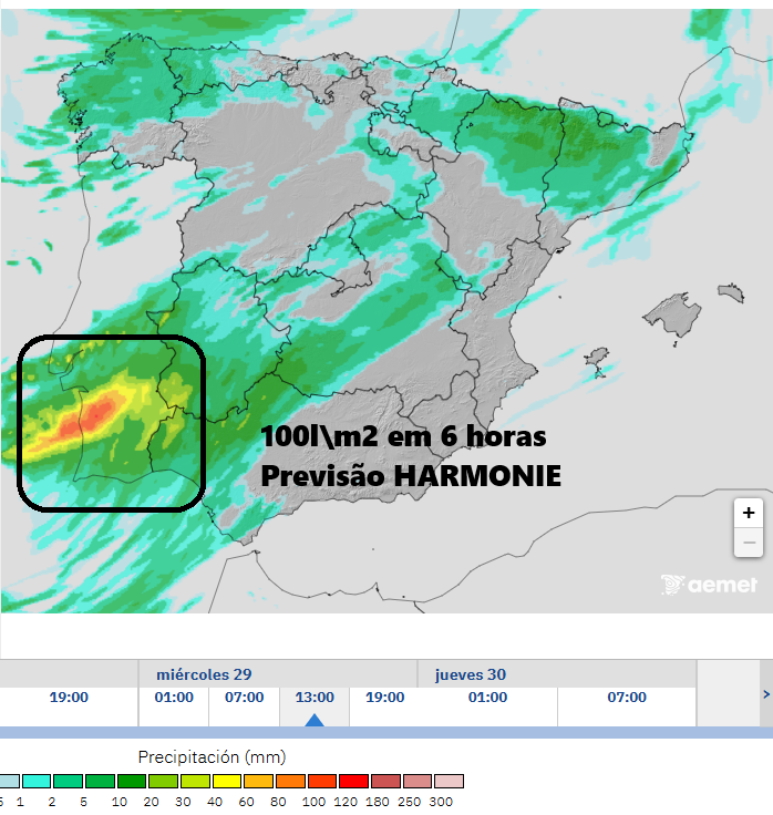 Depressão a afetar o Sul nesta quarta pode trazer chuvas torrenciais