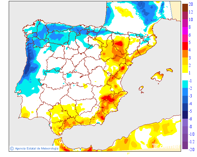Descida das temperaturas prevista para o Norte e Centro, em especial no litoral - previsão AEMET