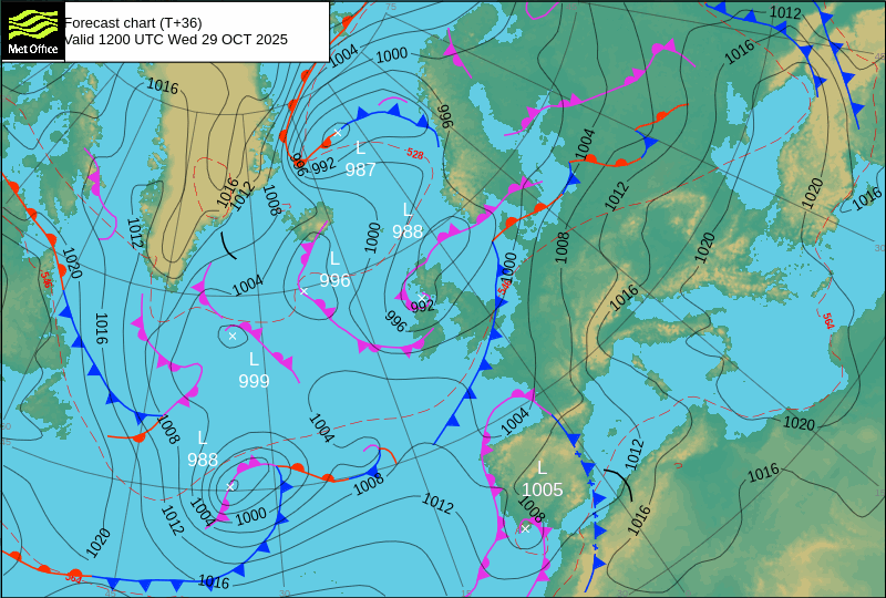Depressão aproxima-se dos Açores e agrava o tempo, tempo perturbado na Madeira, mas a melhorar rapidamente