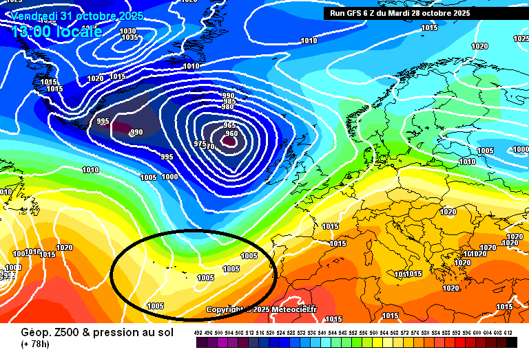 Vários núcleos depressionários provocam vento e chuva forte entre sexta e sábado, antes de possível mudança?