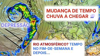 Chuva (e vento) regressam domingo, e pode vir para ficar, com sucessivas depressões a caminho - saiba a previsão do tempo este fim-de-semana, e o que pode vir depois! Chuva (e vento) regressam domingo, e pode vir para ficar, com sucessivas depressões a caminho - saiba a previsão do tempo este fim-de-semana, e o que pode vir depois!
