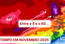 Um mês com bastante chuva, e depressões Atlânticas, ou o anticiclone consegue estabelecer-se? Eis a questão! - Vórtice polar alterado, será que o frio pode aparecer? - Saiba a previsão do tempo em novembro! Um mês com bastante chuva, e depressões Atlânticas, ou o anticiclone consegue estabelecer-se? Eis a questão! - Vórtice polar alterado, será que o frio pode aparecer? - Saiba a previsão do tempo em novembro!