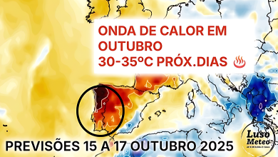 Tempo nos próximos dias - mais quente a caminho - 30 a 35ºC entre quarta e sexta-feira, e a onda de calor continua (com tempo abafado) - mau tempo nos Açores - saiba as previsões! Tempo nos próximos dias - mais quente a caminho - 30 a 35ºC entre quarta e sexta-feira, e a onda de calor continua (com tempo abafado) - mau tempo nos Açores - saiba as previsões!