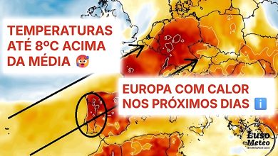 Temperaturas altas continuam em Portugal nos próximos dias - anomalias superiores a 5ºC - É normal? E quando pode chegar o frio? Temperaturas altas continuam em Portugal nos próximos dias - anomalias superiores a 5ºC - É normal? E quando pode chegar o frio?