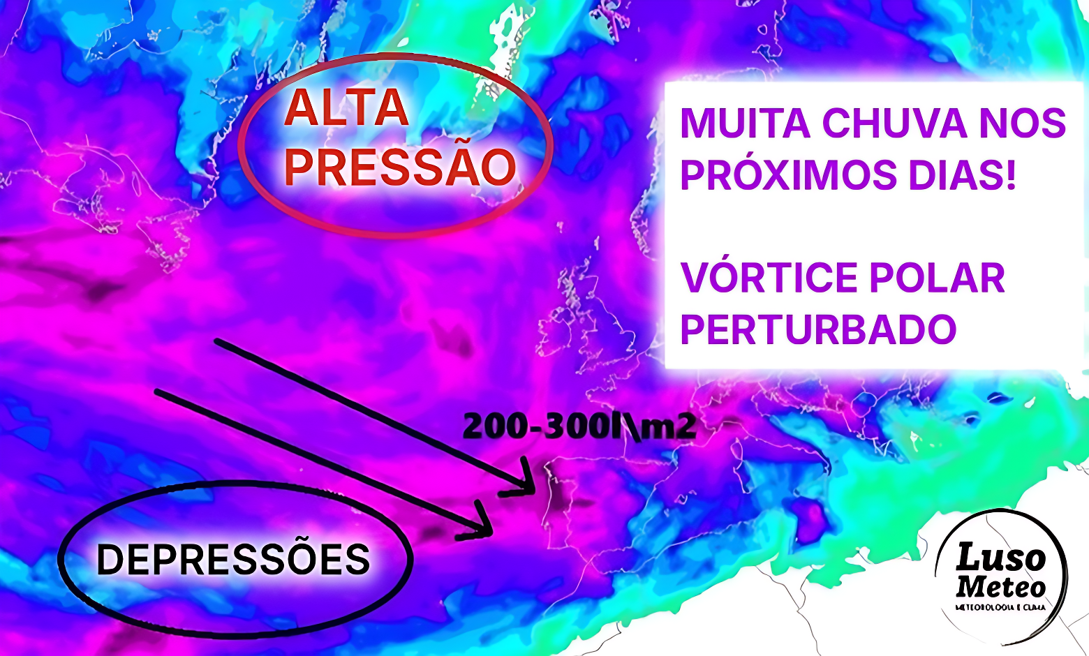 Várias depressões, muita chuva e vento a caminho? O vórtice polar está a sofrer alterações, e isso pode trazer consequências no fim de outubro e início de novembro! Saiba as nossas previsões! Várias depressões, muita chuva e vento a caminho? O vórtice polar está a sofrer alterações, e isso pode trazer consequências no fim de outubro e início de novembro! Saiba as nossas previsões!