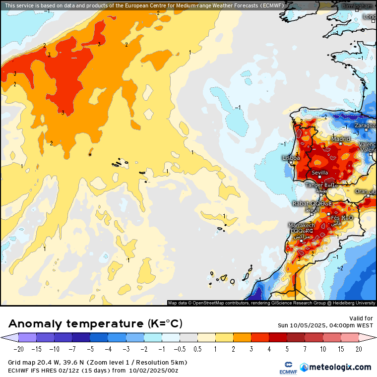 Temperaturas acima da média nos Açores e em Portugal Continental, e dentro da média na Madeira neste fim-de-semana!