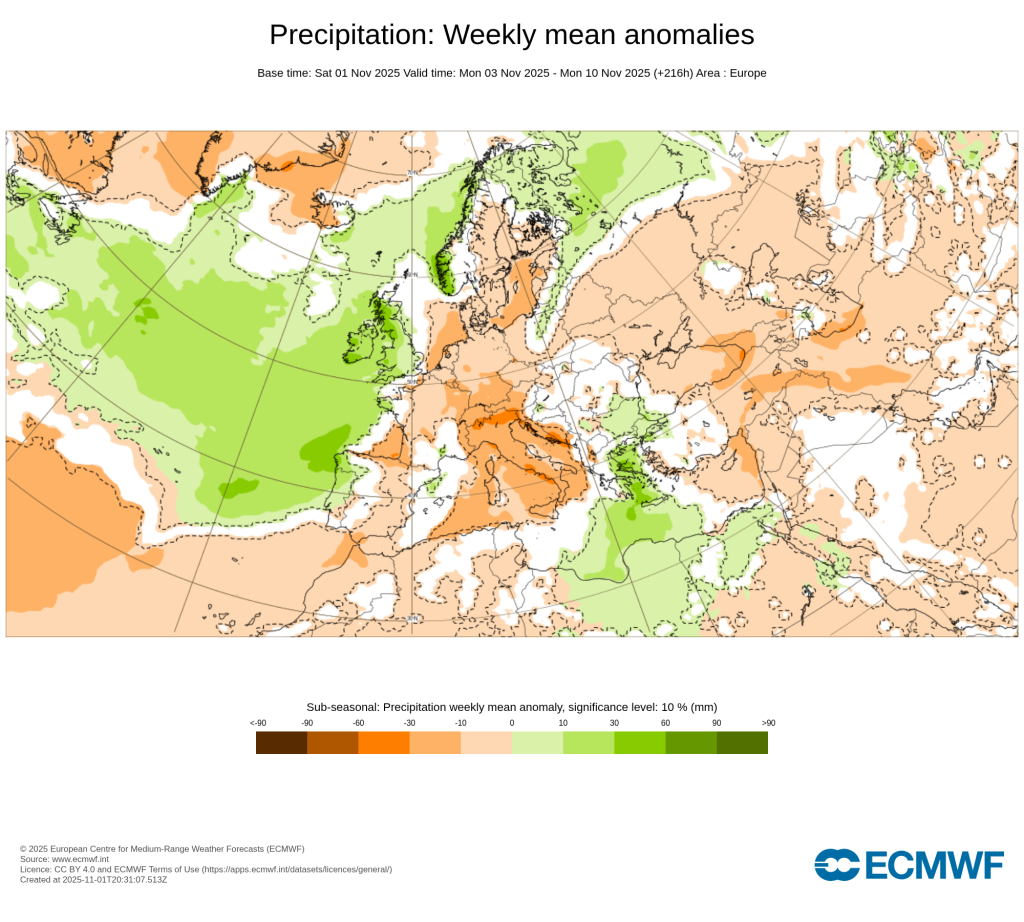 Uma depressão e jato polar ativo trazem mais chuva (e até trovoadas) em alguns dos dias desta semana- saiba tudo com a previsão do tempo esta semana, 3 a 9 de novembro de 2025 O tempo esta semana marcado por mais chuva a Norte e Centro, e nos Açores, e menos a Sul e na Madeira
