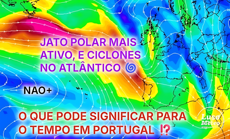 A atividade de ciclones no Atlântico vai disparar no final de novembro - entenda porquê, e o que pode significar em Portugal!