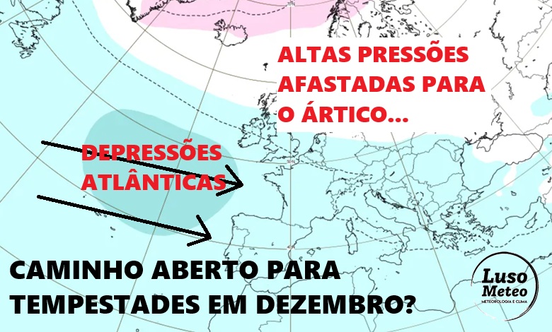 Dezembro pode vir com tempestades e com fenómenos menos comuns, por isso aproveite os próximos 10 a 15 dias - saiba a nossa previsão inicial!