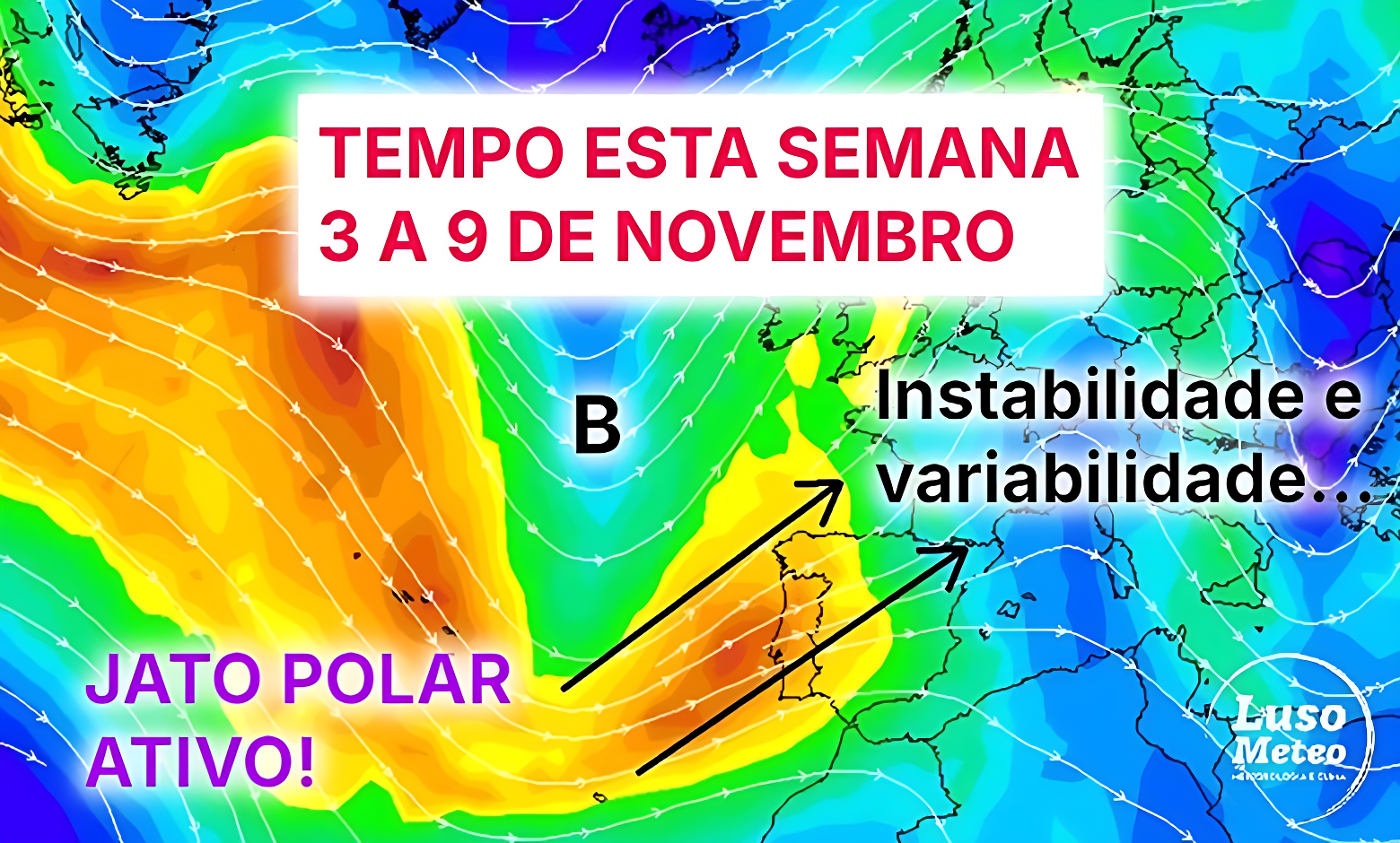Uma depressão e jato polar ativo trazem mais chuva (e até trovoadas) em alguns dos dias desta semana- saiba tudo com a previsão do tempo esta semana, 3 a 9 de novembro de 2025 Uma depressão e jato polar ativo trazem mais chuva (e até trovoadas) em alguns dos dias desta semana- saiba tudo com a previsão do tempo esta semana, 3 a 9 de novembro de 2025