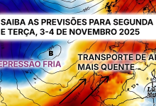 Semana começa com muito sol e temperaturas até 25ºC, mas uma nova depressão ameaça trazer mau tempo rapidamente - saiba a previsão do tempo na segunda e terça, 3 e 4 de novembro 2025 Semana começa com muito sol e temperaturas até 25ºC, mas uma nova depressão ameaça trazer mau tempo rapidamente - saiba a previsão do tempo na segunda e terça, 3 e 4 de novembro 2025