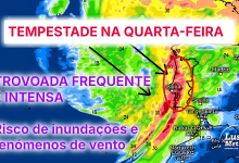 Forte tempestade na quarta-feira, com trovoadas como não vemos há muito, e risco de inundações e fenómenos extremos - saiba o que esperar em cada região