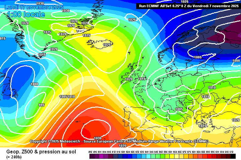 Várias depressões vão trazer uma semana muito instável, com o jato polar perturbado - mas antes disso, o sol está nas previsões do tempo no fim-de-semana 8 e 9 de novembro Bloqueio na segunda quinzena continua nas previsões meteorológicas atuais