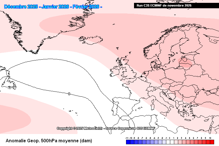 Drástica diferença no posicionamento das altas pressões entre modelos ECMWF e CFS-NOAA!