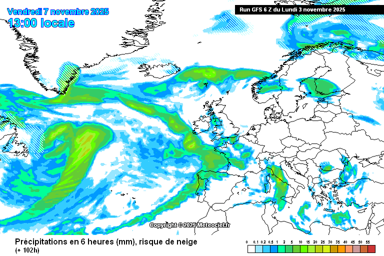 Sexta-feira com regresso da precipitação - o sol é sempre de pouca dura!